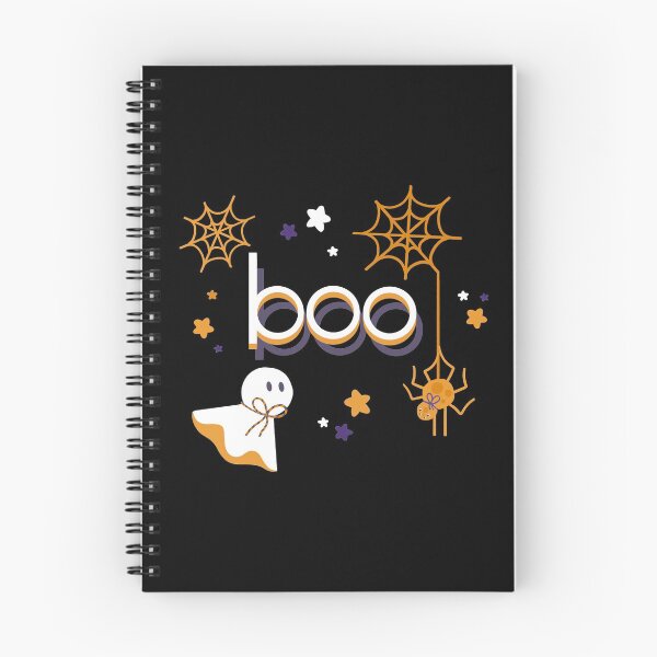Item preview, Boo ghost and Spider friend designed and sold by Creativetea.
