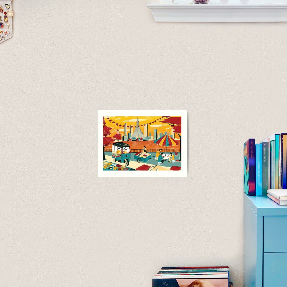 Bangkok Art Print