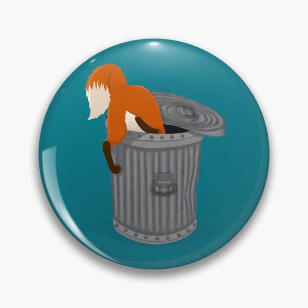 Item preview, Bin Fox designed and sold by BookshireCat.