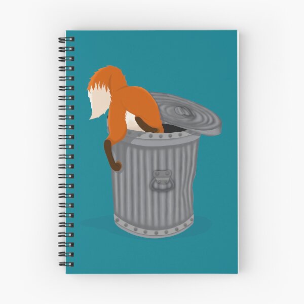 Item preview, Bin Fox designed and sold by BookshireCat.