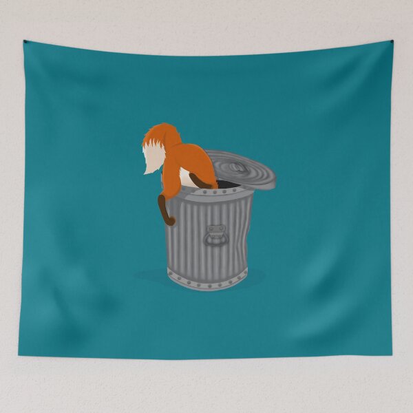 Item preview, Bin Fox designed and sold by BookshireCat.