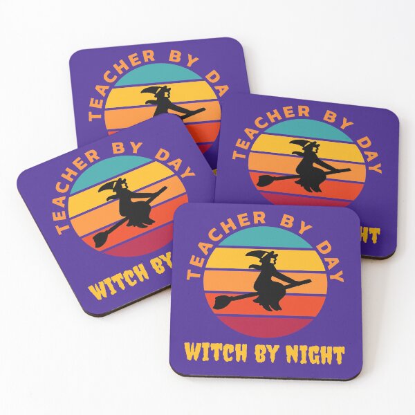 Item preview, Teacher By Day Witch By Night Wicked Funny  designed and sold by StudioTina.