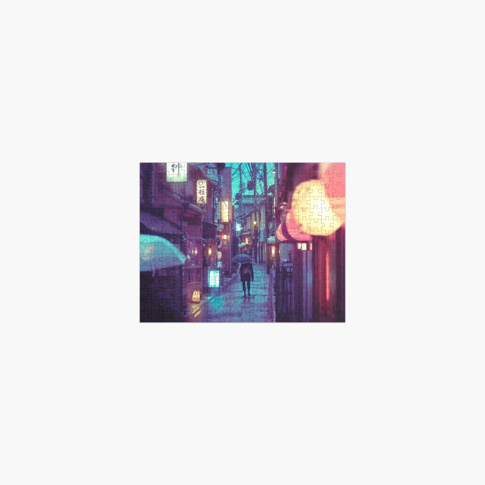 Kyoto Ponto Cho photography Jigsaw Puzzle