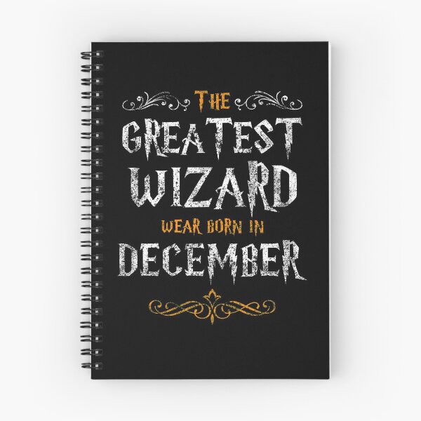 Item preview, The Greatest Wizards were born in December designed and sold by NiceSign.