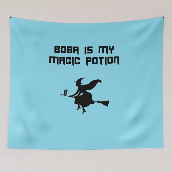 Item preview, Boba is my Magic Potion Funny Bubble Tea Witch designed and sold by Shujii.