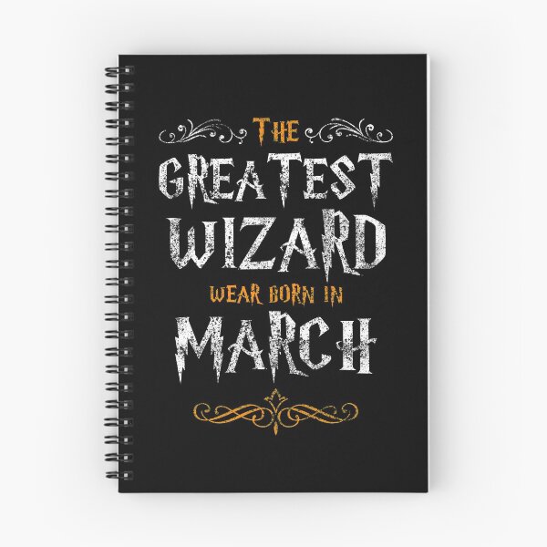 Item preview, The Greatest Wizards were born in March designed and sold by NiceSign.