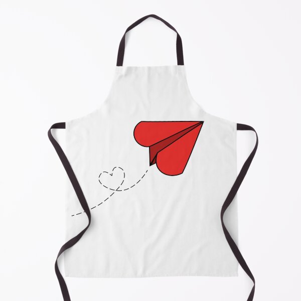 Item preview, Paper Heart Plane Red  designed and sold by TheQueuingLife.