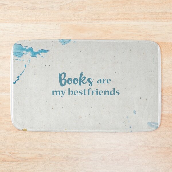 Aperçu de l'œuvre Les livres sont mes meilleurs amis créée et vendue par Enchantedprint.