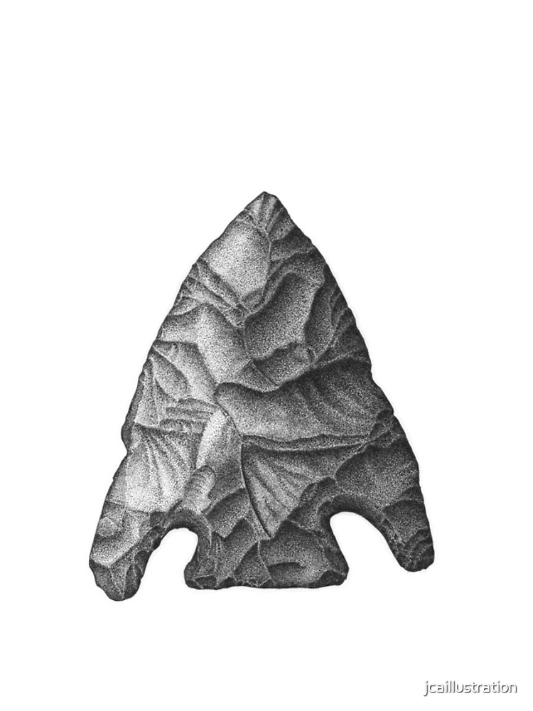 Thumbnail 4 of 4, iPhone Case, Projectile Point designed and sold by jcaillustration.