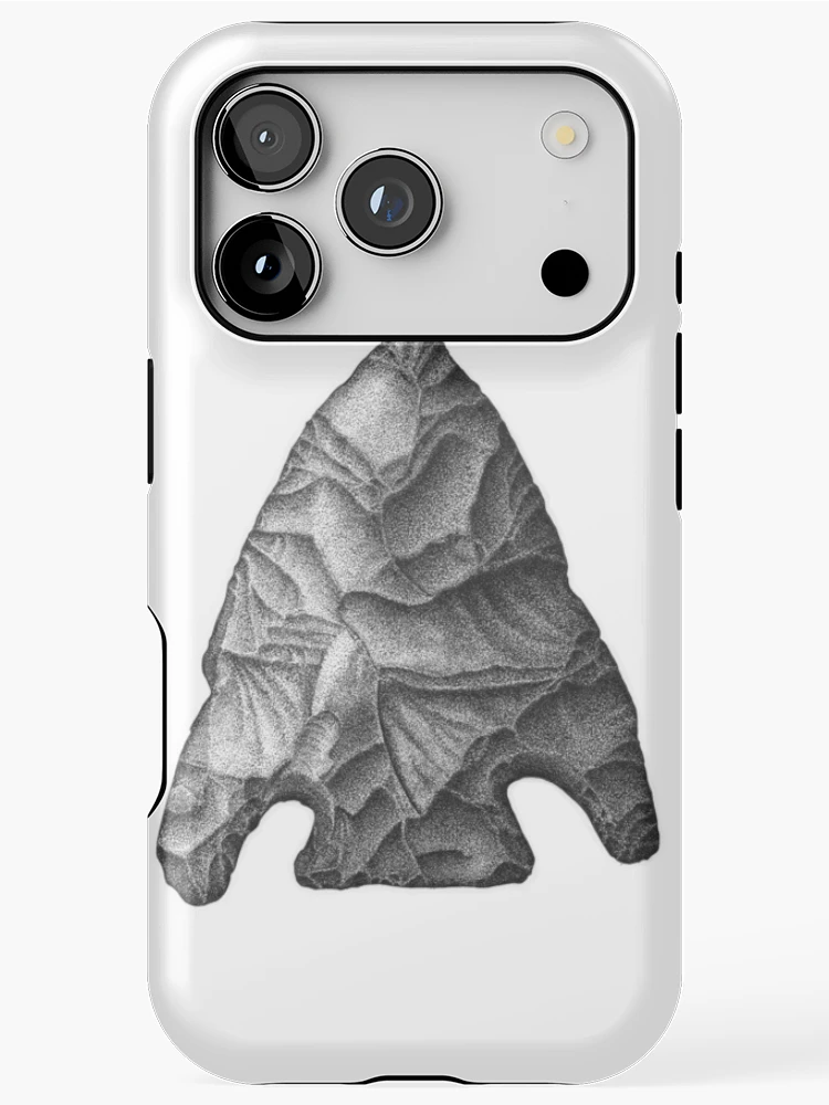 Thumbnail 1 of 4, iPhone Case, Projectile Point designed and sold by jcaillustration.