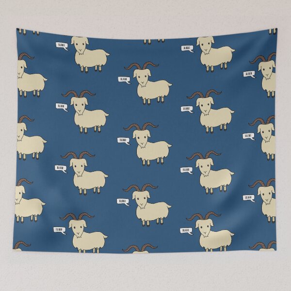 Item preview, Bilberry Goat Waterford designed and sold by CosmicFoxDesign.