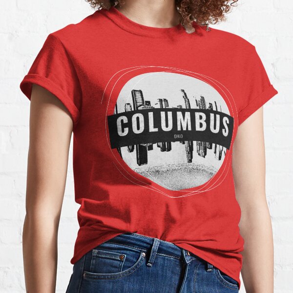 Columbus Ohio City Background Classic T-Shirt