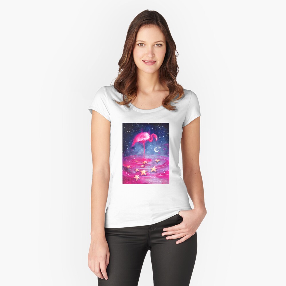 Item preview, Fitted Scoop T-Shirt designed and sold by SamNagel.