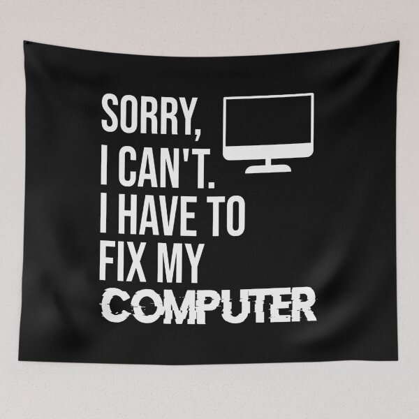 Item preview, Sorry, I can't. I have to fix my computer - pc mac notebook laptop designed and sold by Rooks-Artworks.