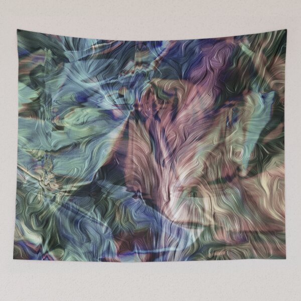 Item preview, Diseño abstracto de arte digital designed and sold by policaincreate.