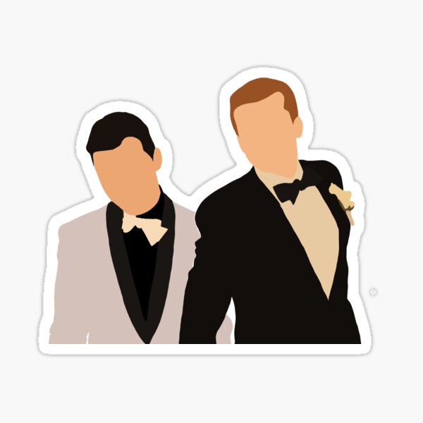 gallavich wedding day Sticker