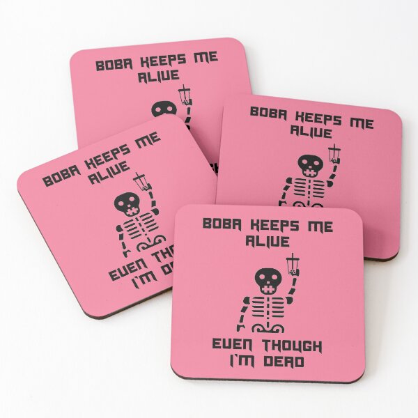 Item preview, Boba Keeps Me Alive Funny Halloween designed and sold by Shujii.