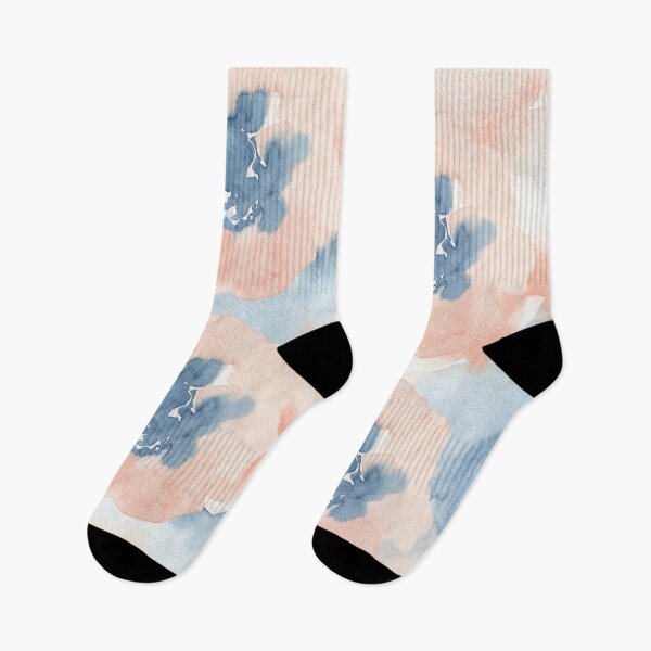 Item preview,  Pastel pinks and blues - watercolours - pattern designed and sold by JellyBeenzz.