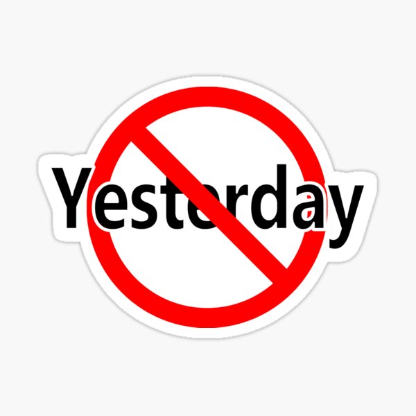 Item preview, Not Yesterday - Today or Tomorrow designed and sold by notstuff.
