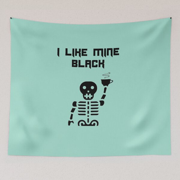 Item preview, I Like Mine Black Funny Coffee designed and sold by Shujii.