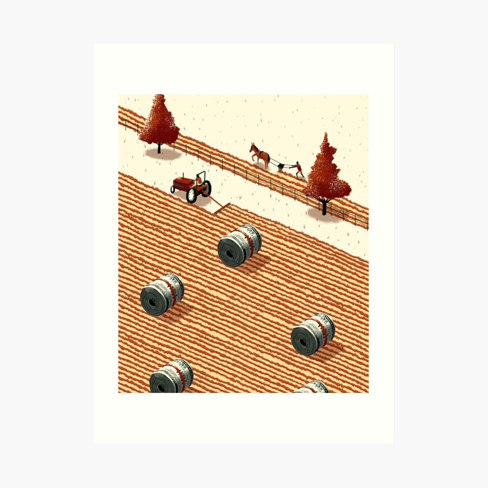 Fruitful Farming Art Print