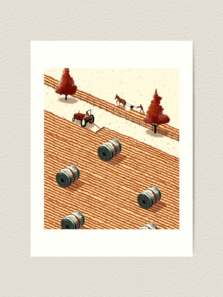Alternate view of Fruitful Farming Art Print