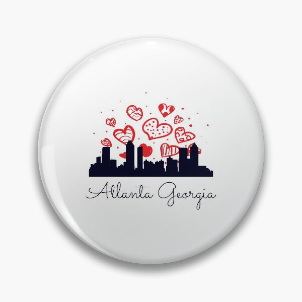 Item preview, Atlanta Georgia, With City Skyline designed and sold by 4AllTimes.