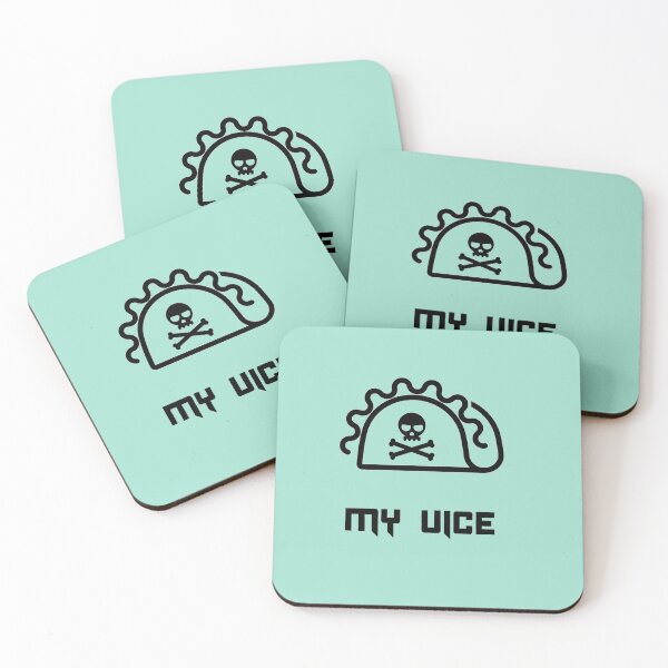 Item preview, Tacos are my Vice Funny Morbid designed and sold by Shujii.