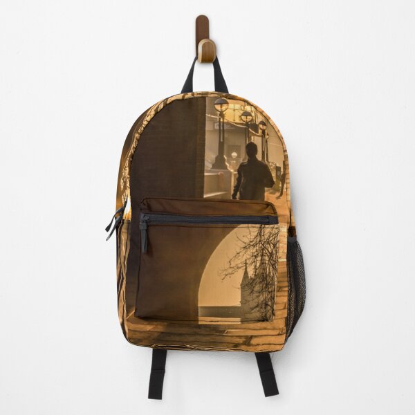 Item preview, Runner Silhouette tower bridge London behind him designed and sold by RezieMart.