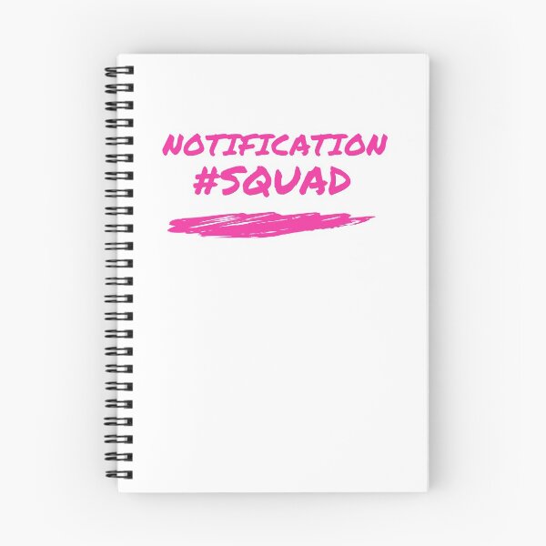 Item preview, Notification Squad - Hot Pink designed and sold by CharWilcox.