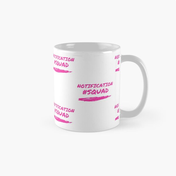 Item preview, Notification Squad - Hot Pink designed and sold by CharWilcox.