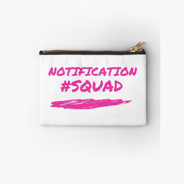 Item preview, Notification Squad - Hot Pink designed and sold by CharWilcox.