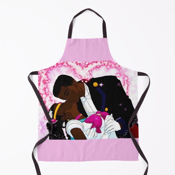 Item preview, Blackified sailor moon and tuxedo mask designed and sold by MrsFryzArt.