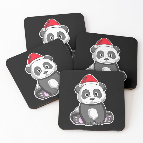 Item preview,  CUTE CHRISTMAS PANDA WITH CHRISTMAS HAT designed and sold by Dwarf-Monkey.