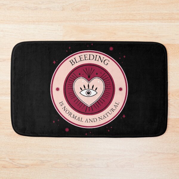 Item preview, Bleeding is normal and natural designed and sold by NoBra-Store.