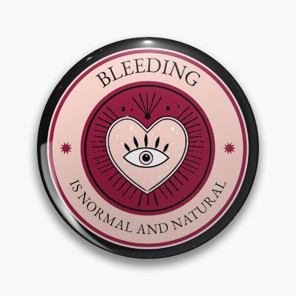 Item preview, Bleeding is normal and natural designed and sold by NoBra-Store.