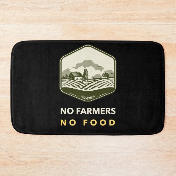 Item preview, No Farmers No Food designed and sold by ZenCloak.