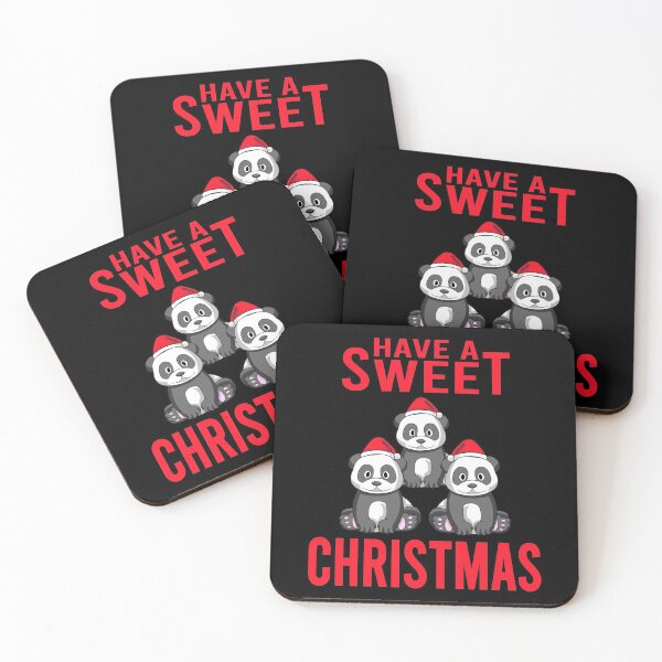 Item preview,  HAVE A SWEET CHRISTMAS - CUTE PANDAS designed and sold by Dwarf-Monkey.