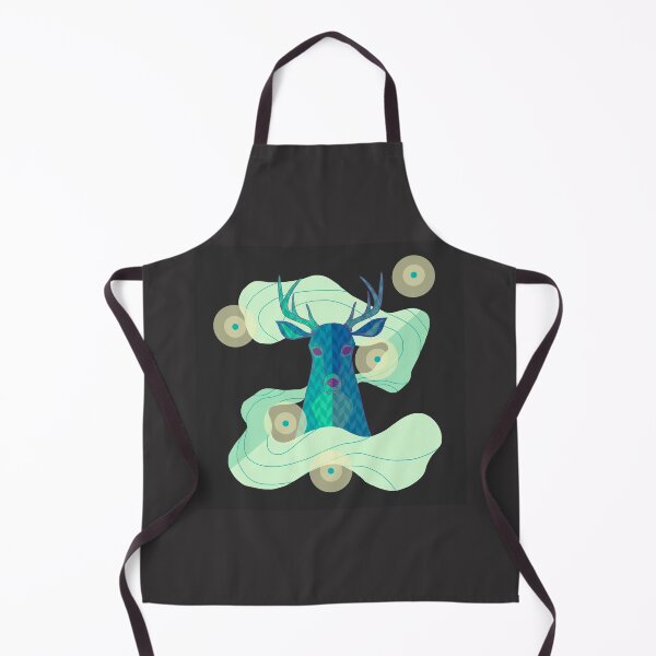 Item preview, Deer & Fireflies - Teal! designed and sold by MSG-Creates.