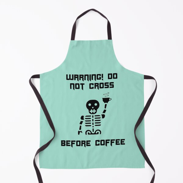 Item preview, Do Not Cross Before Coffee Funny Halloween designed and sold by Shujii.