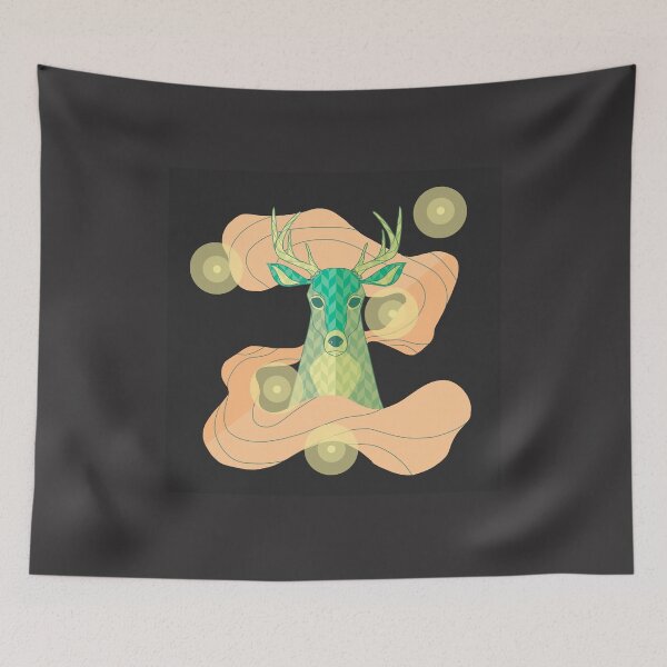 Item preview, Deer & Fireflies - Tropical!  designed and sold by MSG-Creates.
