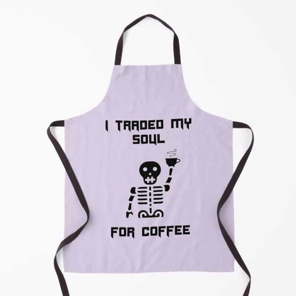 Item preview, I Traded my Soul for Coffee Halloween Funny designed and sold by Shujii.