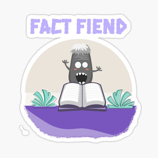 Item preview, Fact Fiend designed and sold by Yair Griffin.