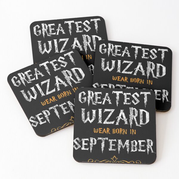 Item preview, The Greatest Wizards were born in September designed and sold by NiceSign.