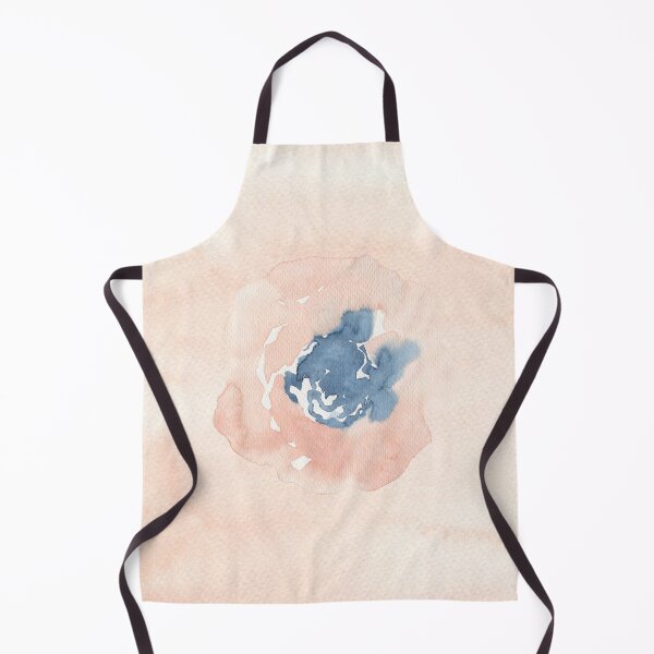 Artikelvorschau, Pastellrosa und -blues - abstrakte Blume, rosa Hintergrund entworfen und verkauft von JellyBeenzz.