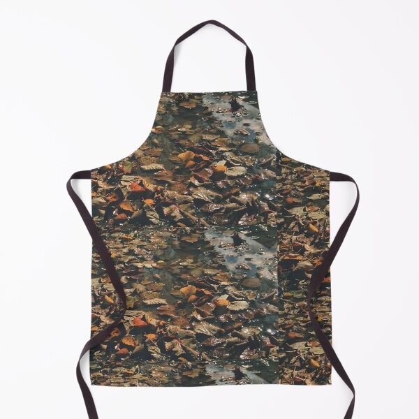 Item preview, Autumn leaves in a puddle - photography designed and sold by greatnorris.