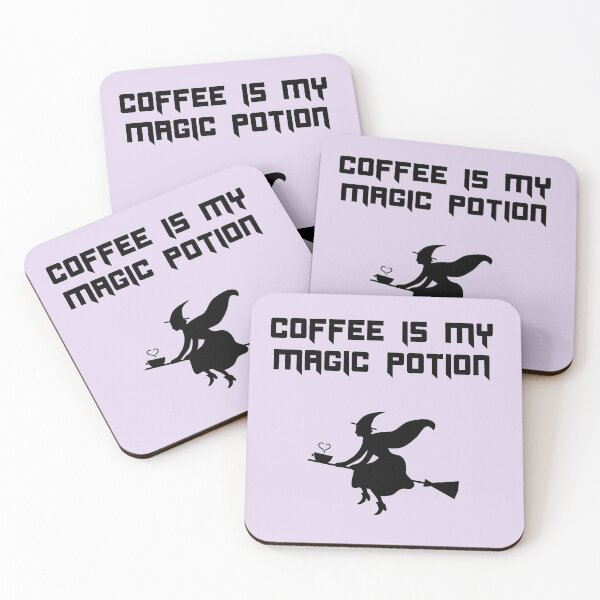 Item preview, Coffee Magic Potion Halloween Funny designed and sold by Shujii.