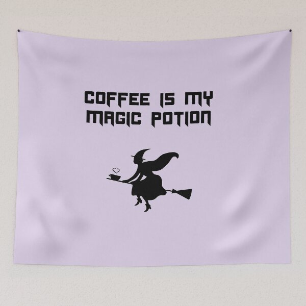 Item preview, Coffee Magic Potion Halloween Funny designed and sold by Shujii.