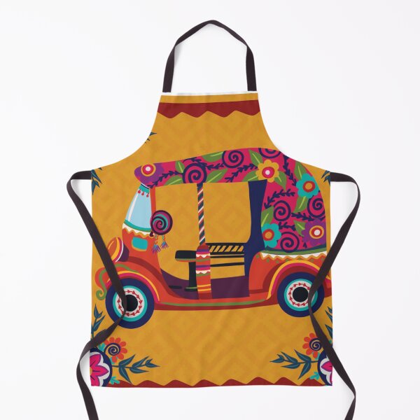 Item preview, Auto - Rickshaw Floral Digital Mandala Art Pattern designed and sold by storeIndus.