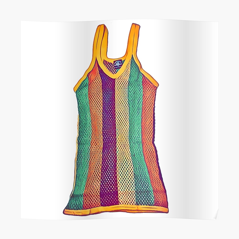 Jamaican Tank Top Mesh Marina Yardie Style